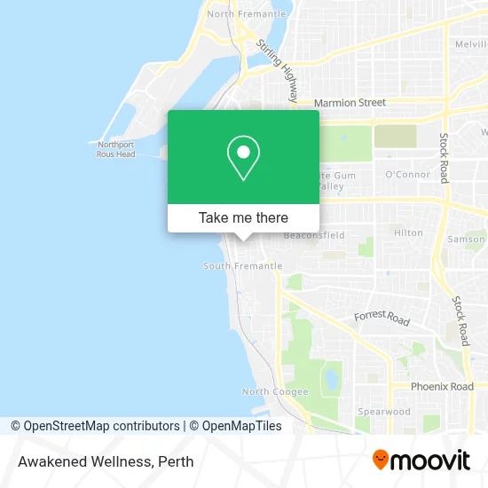 Mapa Awakened Wellness