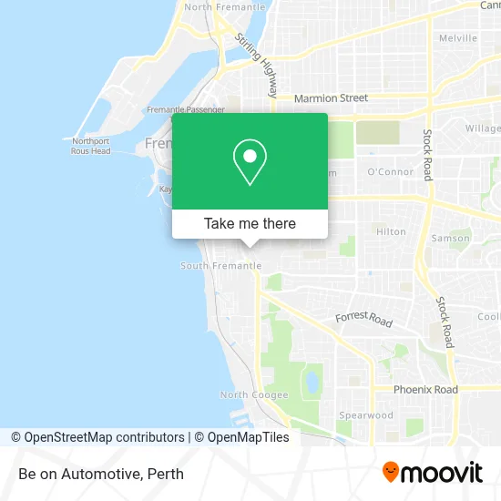 Mapa Be on Automotive