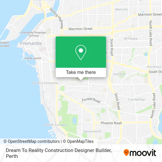 Mapa Dream To Reality Construction Designer Builder