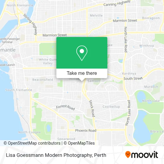 Mapa Lisa Goessmann Modern Photography