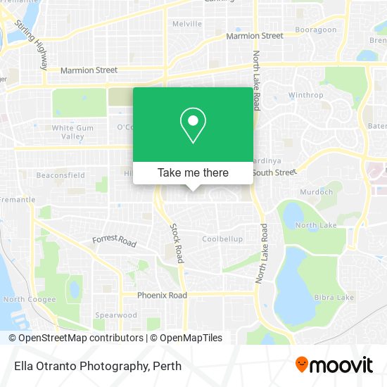 Ella Otranto Photography map