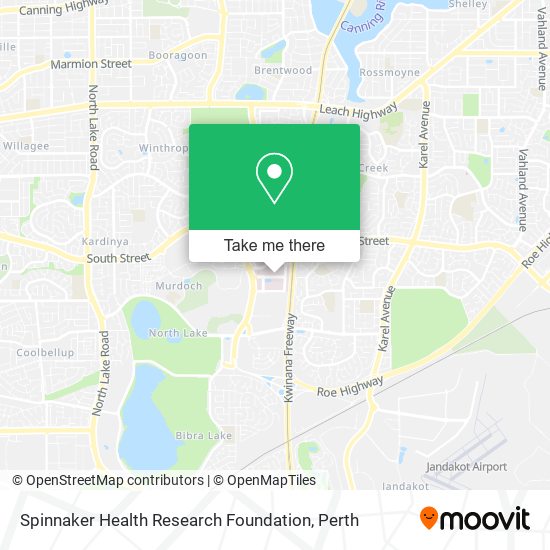 Spinnaker Health Research Foundation map