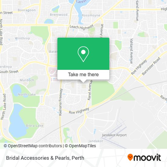 Bridal Accessories & Pearls map