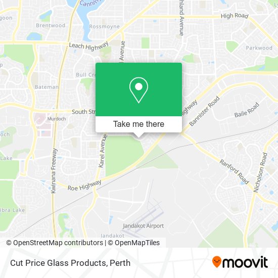 Cut Price Glass Products map