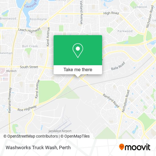 Washworks Truck Wash map