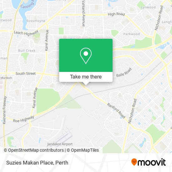 Suzies Makan Place map