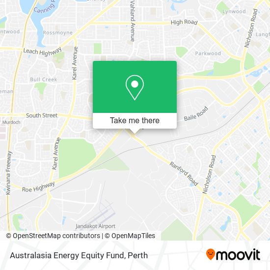Australasia Energy Equity Fund map