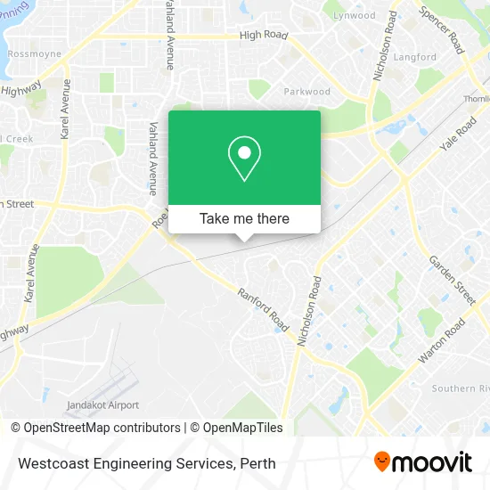 Mapa Westcoast Engineering Services
