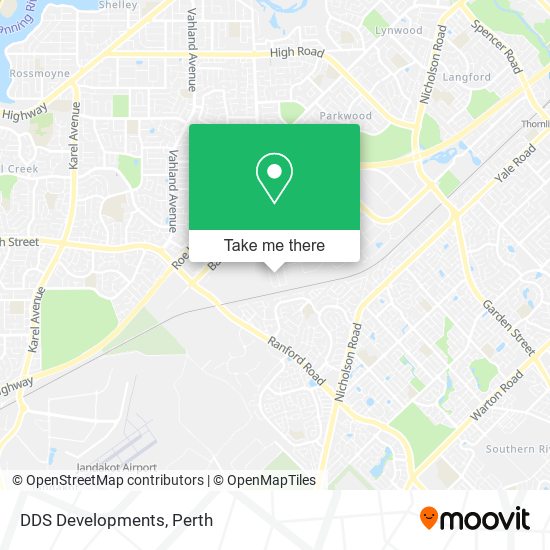 DDS Developments map