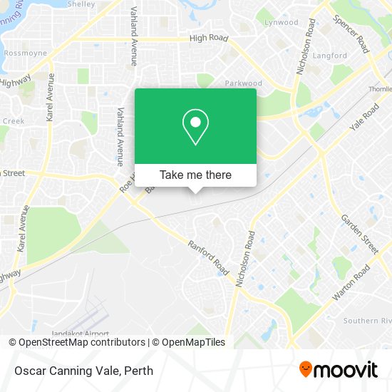 Oscar Canning Vale map