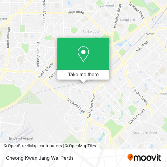 Cheong Kwan Jang Wa map