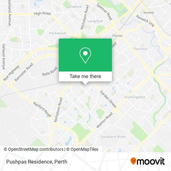 Pushpas Residence map