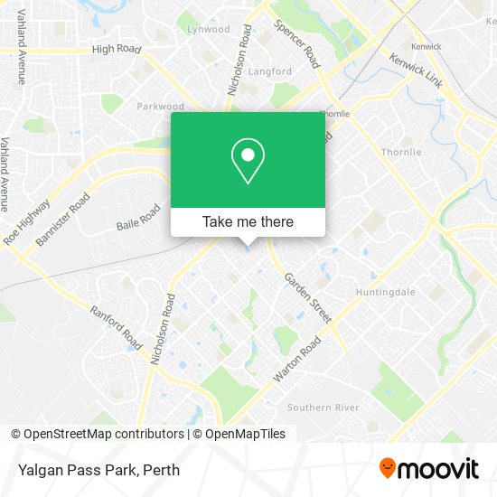 Yalgan Pass Park map