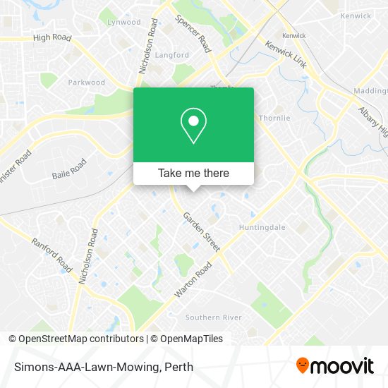 Simons-AAA-Lawn-Mowing map