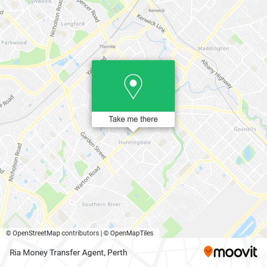 Ria Money Transfer Agent map