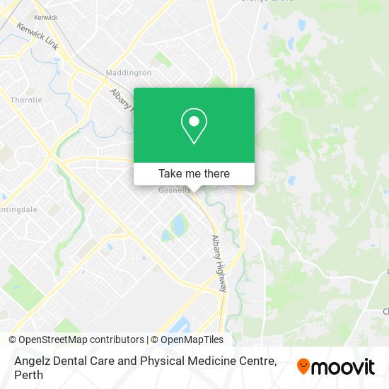 Mapa Angelz Dental Care and Physical Medicine Centre