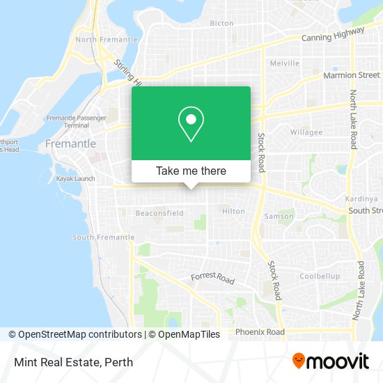 Mint Real Estate map