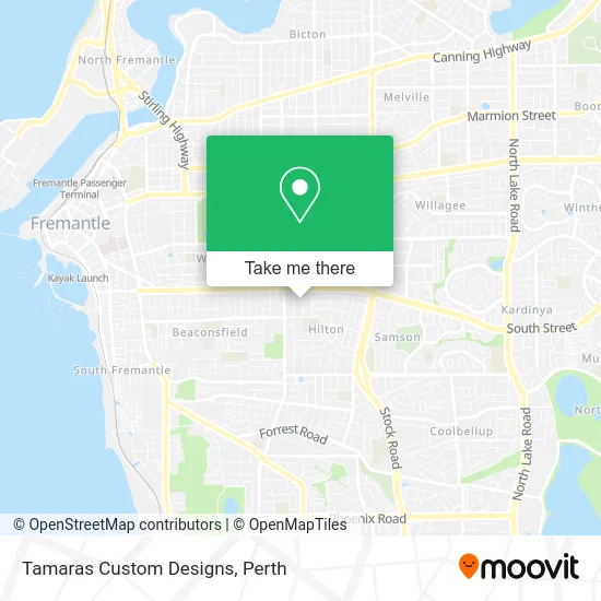 Mapa Tamaras Custom Designs