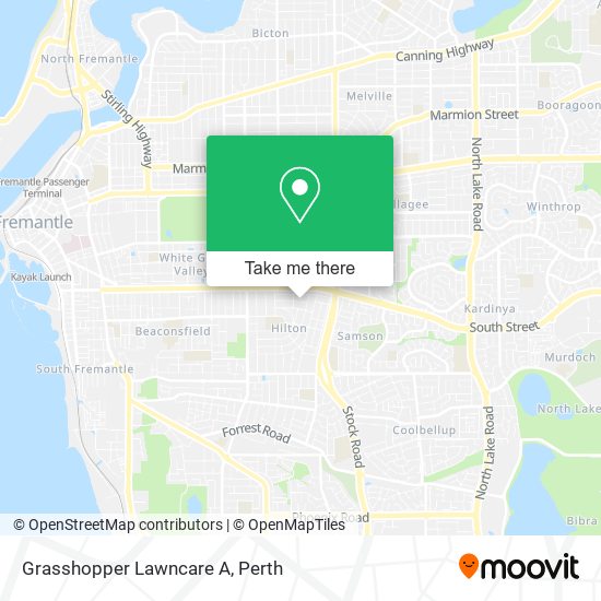 Grasshopper Lawncare A map