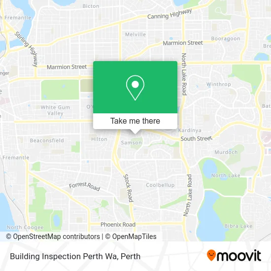 Mapa Building Inspection Perth Wa