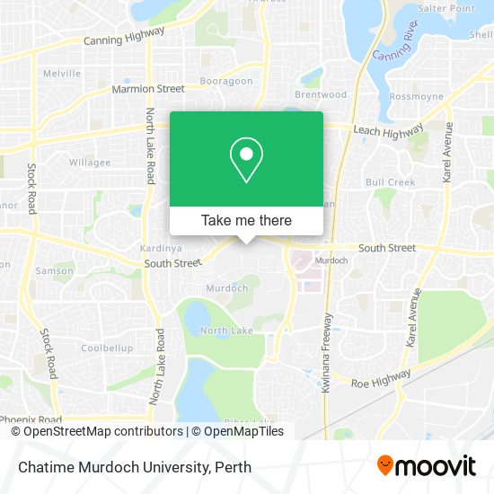 Mapa Chatime Murdoch University