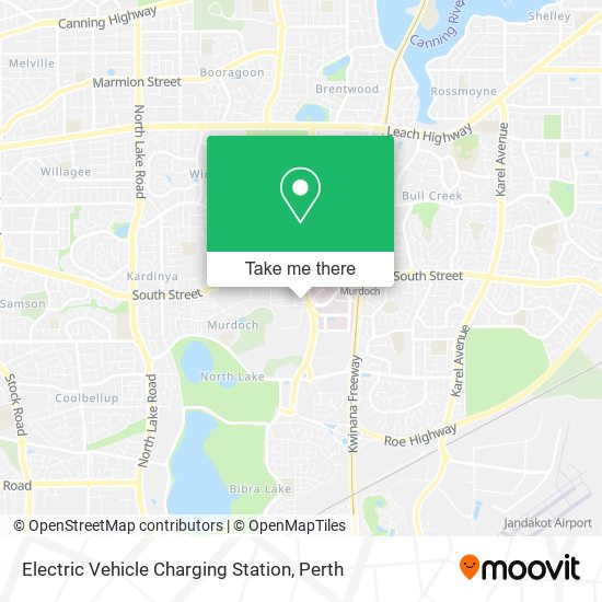 Electric Vehicle Charging Station map