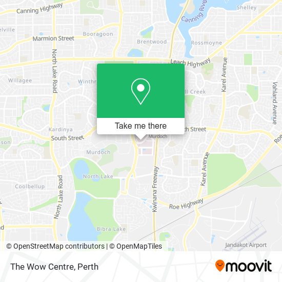 The Wow Centre map
