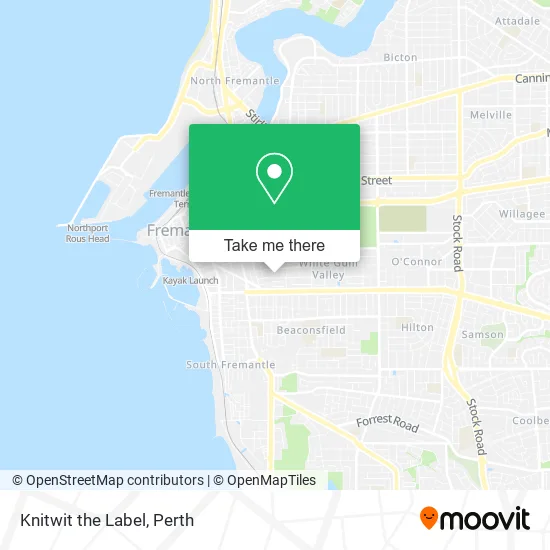 Knitwit the Label map