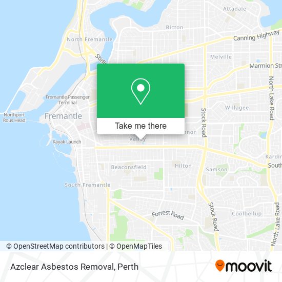 Azclear Asbestos Removal map