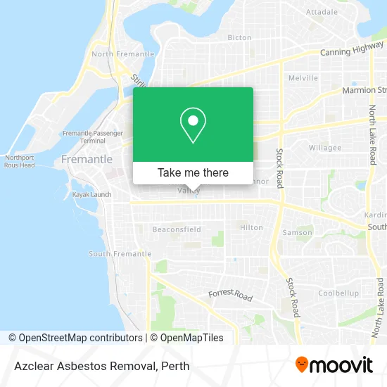 Mapa Azclear Asbestos Removal