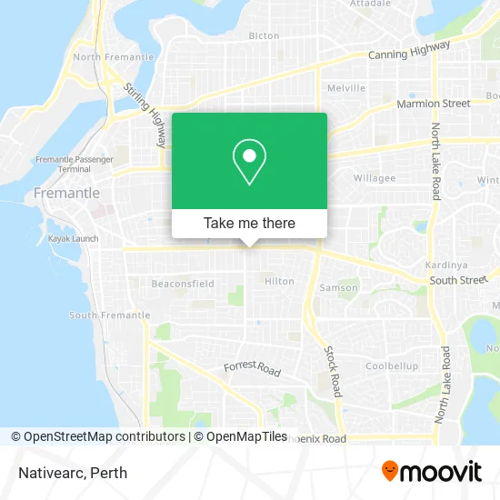 Nativearc map