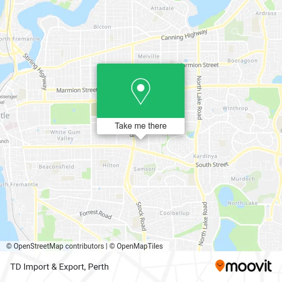 Mapa TD Import & Export