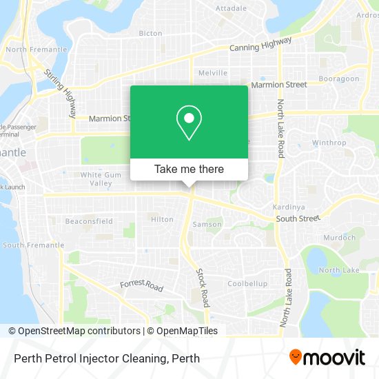 Perth Petrol Injector Cleaning map