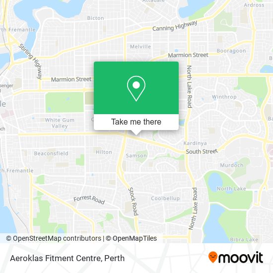 Aeroklas Fitment Centre map