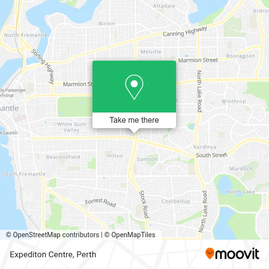 Mapa Expediton Centre