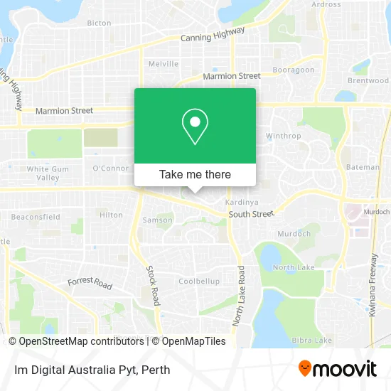 Mapa Im Digital Australia Pyt