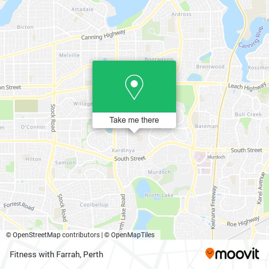 Fitness with Farrah map