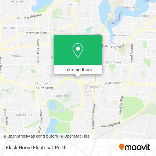 Black Horse Electrical map