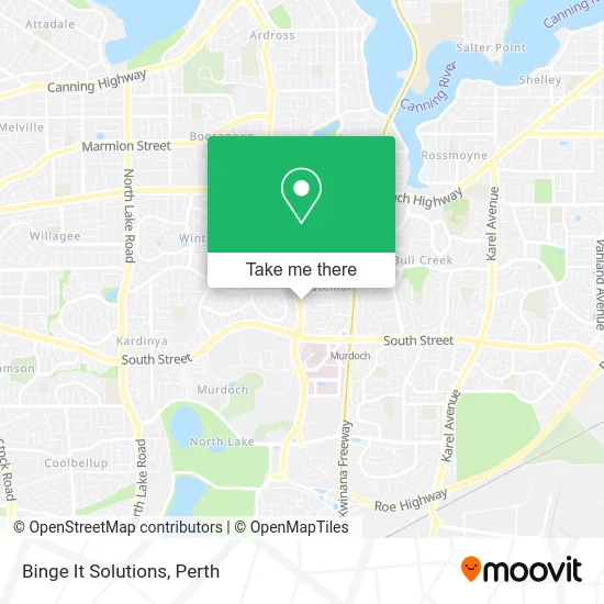 Mapa Binge It Solutions