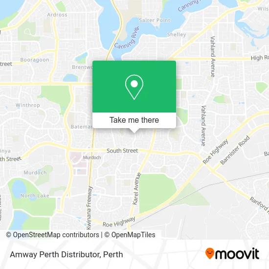 Mapa Amway Perth Distributor