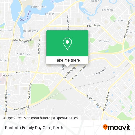 Rostrata Family Day Care map