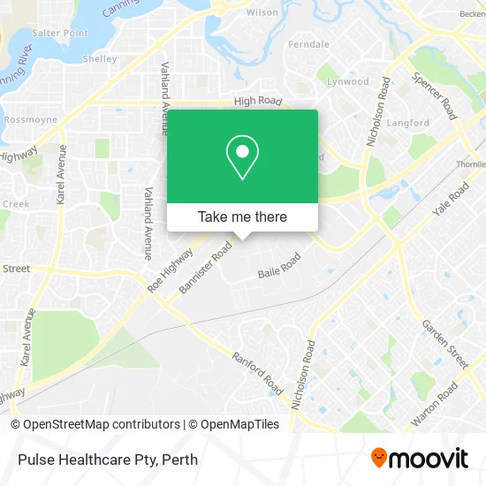Pulse Healthcare Pty map