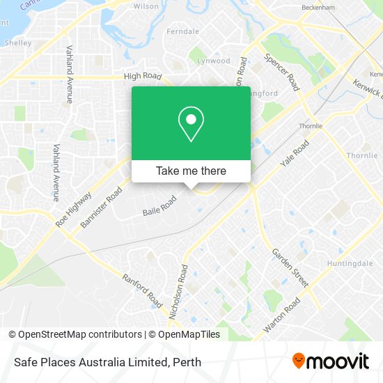 Safe Places Australia Limited map