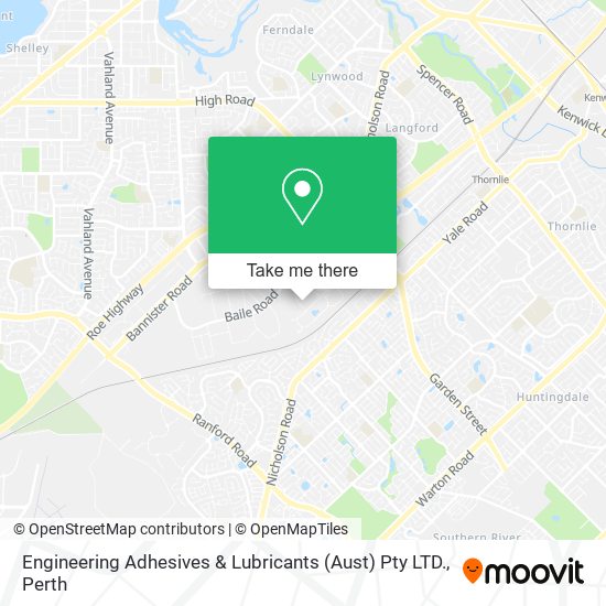 Engineering Adhesives & Lubricants (Aust) Pty LTD. map