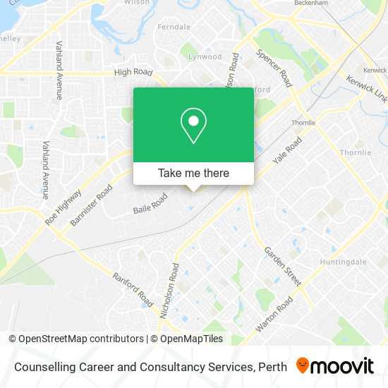 Counselling Career and Consultancy Services map