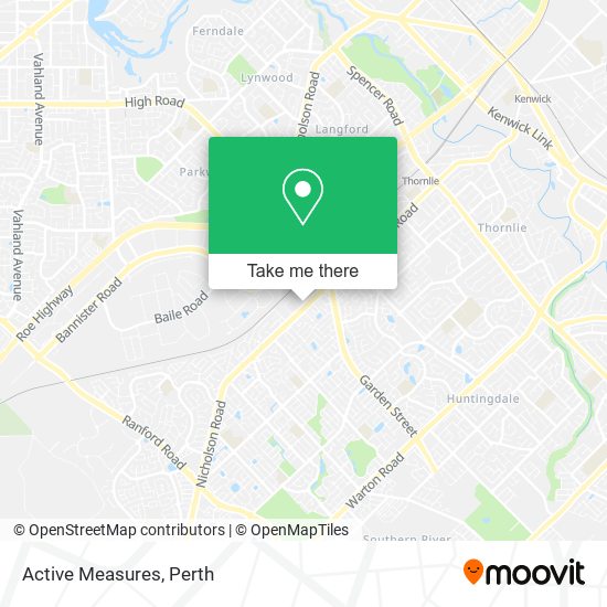 Active Measures map