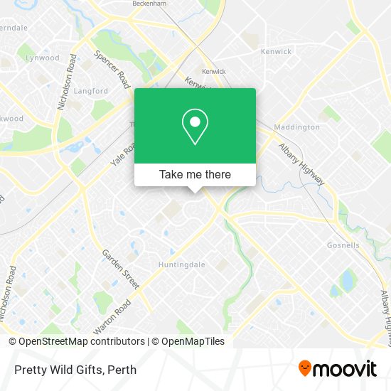 Pretty Wild Gifts map