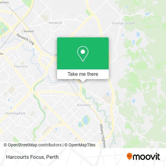 Harcourts Focus map