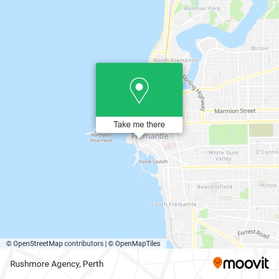 Rushmore Agency map