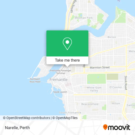 Narelle map